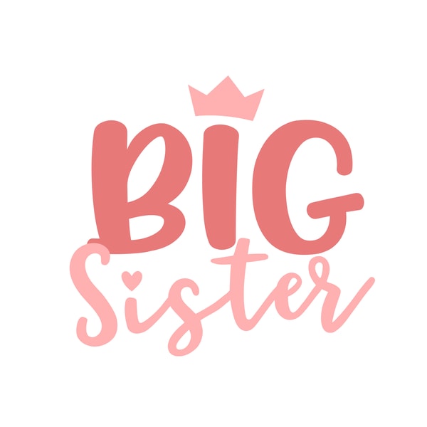 Big Sister SVG, Brother svg, Sibling svg, Little Brother, Br | Inspire ...