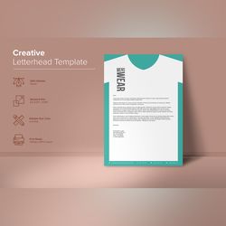 corporate letterhead design template 30