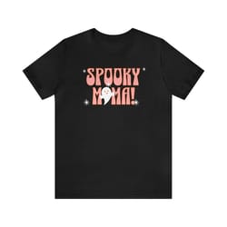 spooky mama and spooky mini matching halloween shirts, mommy and me cute ghost tee - a467