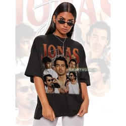 jonas brother vintage shirt, joe jonas homage tshirt, joe jonas retro 90s sweater, joe jonas fan tees, jonas brother mer