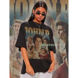 john b shirt, john b movie t-shirt, outer bank t-shirt, movies vintage jj maybank shirt, 90's pogue life fan gift vintag