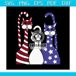 4th of july cats svg, independence day svg, 4th of july svg, cats svg, patriotic svg, america flag, independence day gif