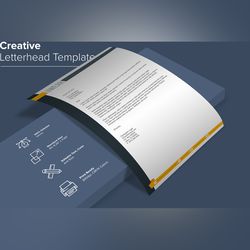 professional letterhead design template 33