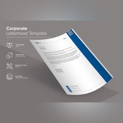 modern letterhead design template 35