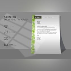 elegant letterhead design template 36