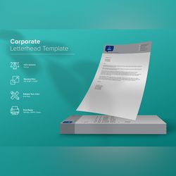 elegant letterhead design template 40