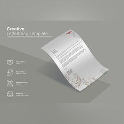professional letterhead design template 41