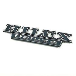 Toyota Hilux Delux Emblem In Metal