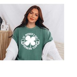 retro st patty's day comfort colors shirt, st patty's day drinking team, vintage st patrick's day shirt, day drinking sh
