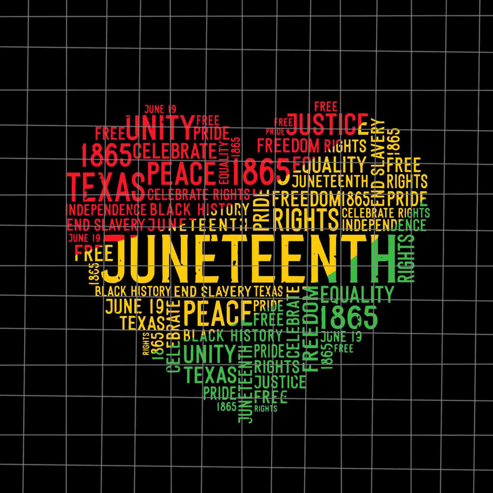 Juneteenth Heart Black History Svg, Power Fist Hand Black History Month Svg, Black Leaders Juneteenth Day Svg, Independence Day Svg - 1.jpg