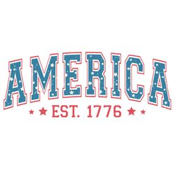 happy retro july 4th american est 1776 png