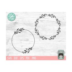 wreath svg file, laurel wreath svg, monogram wreath svg, laurel leaf wreath clip art, cut file, laurel wreath svg, monog