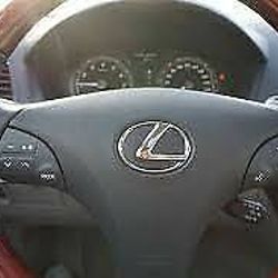 Lexus model of 2007 ES 350 steering emblem