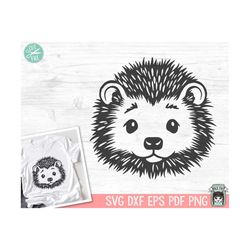hedgehog svg file, hedgehog cut file, animal face, cute hedgehog svg, hedgehog face svg, animal svg file, animal face sv