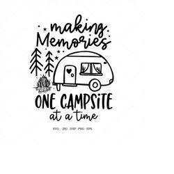 camping gift, camper decor, front door decal, gift for camper, camping, rv decal, camper gift