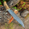 Buy an 8 Handmade Damascus TriDagger Knife
