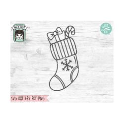christmas svg cut file, christmas stocking svg, christmas clipart, christmas cut file, christmas stocking cut file, chri