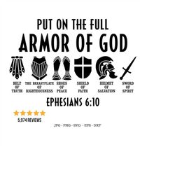 woman warrior of god, bible quote svg, shield of faith svg