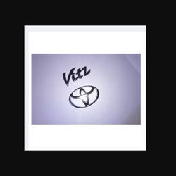 Toyota Vitz Emblem 2 piece set