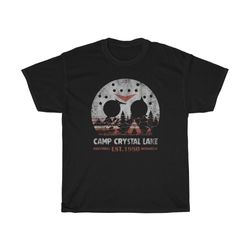 crystal lake camp scary t-shirt