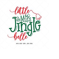 jingle bell svg, jingle bells svg, hostess gift idea, gift exchange, little miss jingle belle, kids christmas svg