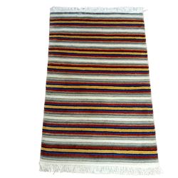 handknotted/handmade nepali woolen carpet 60 knots 62 cm x 93 cm