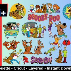 scooby doo files, scooby doo svg, scooby doo cricut, vector, scooby doo clipart, t-shirt design / cut file for cricut, s