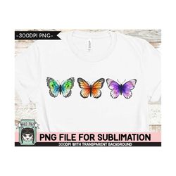 watercolor butterfly sublimation design png, butterfly png sublimation file, butterfly sublimation, butterflies illustra