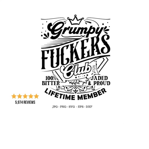 Grumpy Old Man Svg, Funny Dad Gift Svg, Mean Old Man Svg | Inspire Uplift
