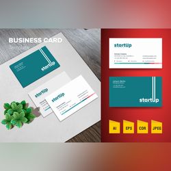 corporate business card design template 25
