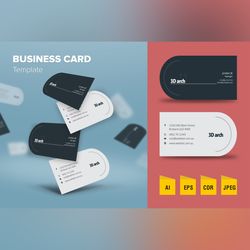 professional business card design template 11