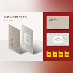professional business card design template 47