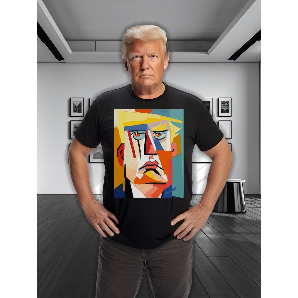 Artsy Donald Trump - Funny Artist Style Colorful.jpg