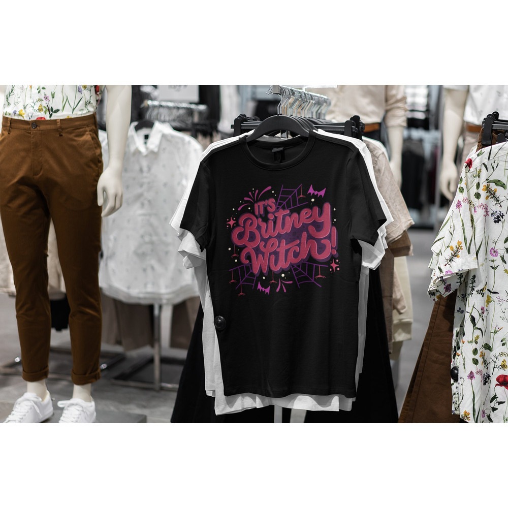 It's Britney Witch - Halloween Pun Unisex T-Shirt.jpg