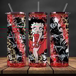 betty boop tumbler wrap, betty boop png ,betty boop design 02