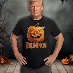 trumpkin - pumpkin donald trump - funny halloween-1