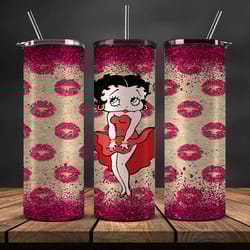 betty boop tumbler wrap, betty boop png ,betty boop design 10