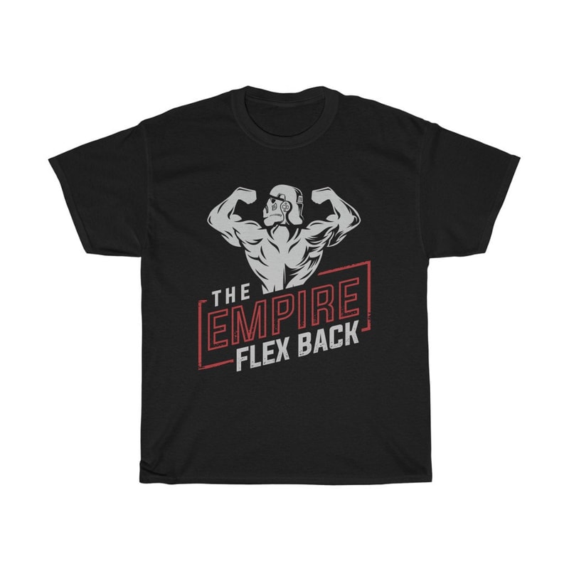 The Empire Flex Back Workout Weightlifting T-Shirt.jpg