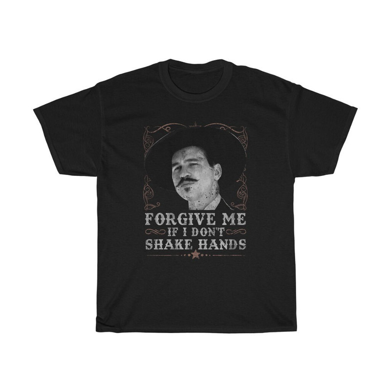Forgive Me If I Don't Shake Your Hand Iconic T-Shirt.jpg