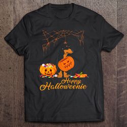 Halloween Cute Dachshund Happy Halloweenie