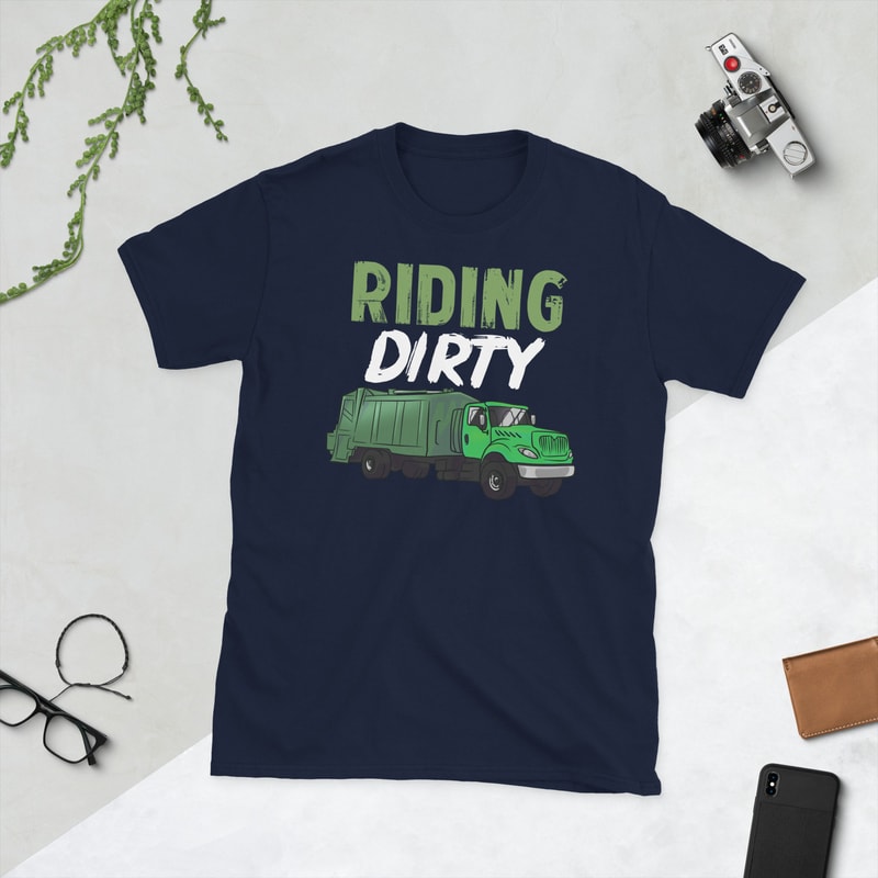Riding Dirty Recycling Trash Garbage Truck Family Graphic-1.jpg
