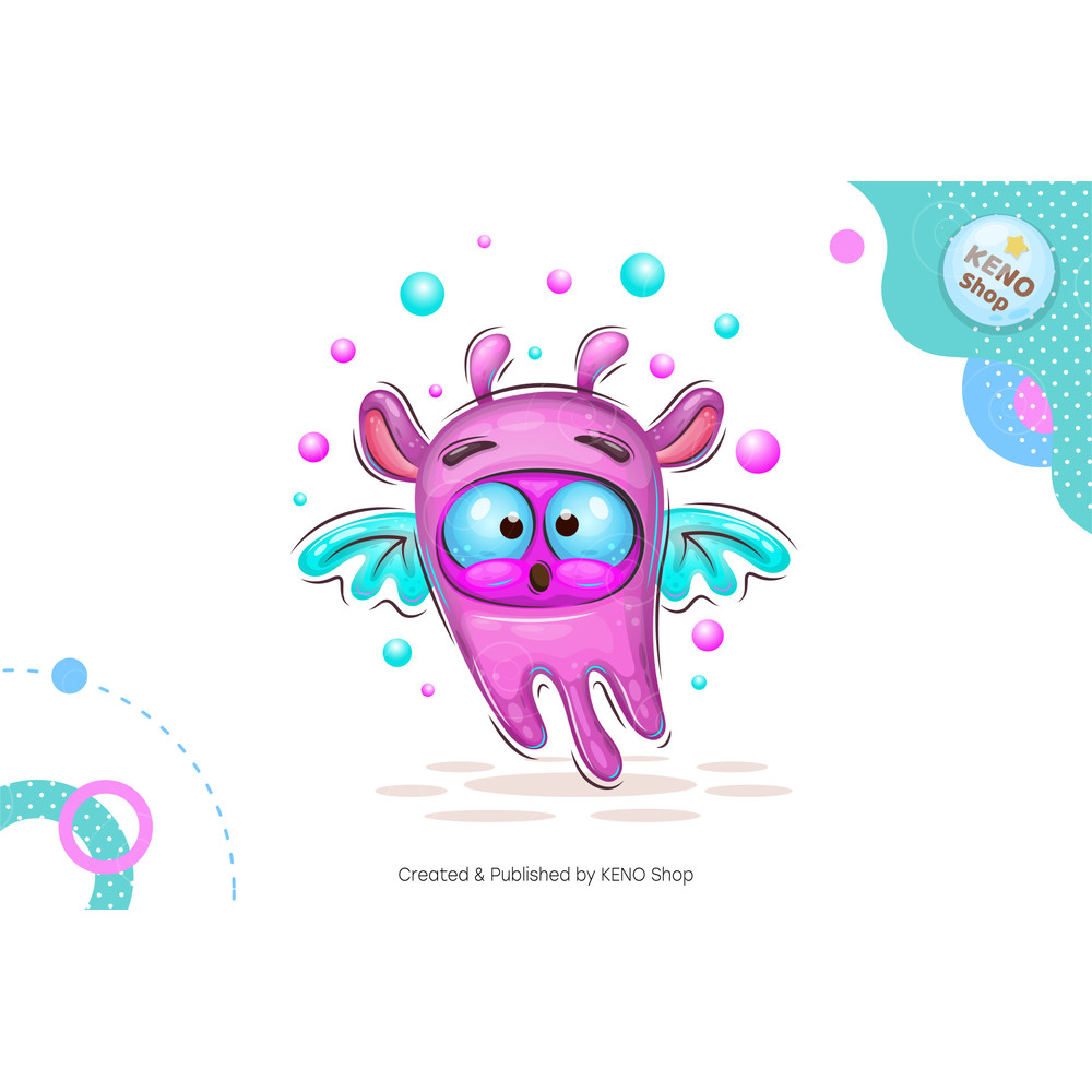 Cute cartoon flying monster_preview_02-01.jpg