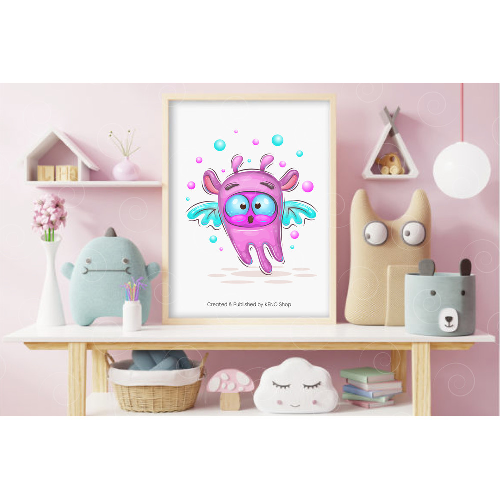 Cute cartoon flying monster_preview_03-01.jpg