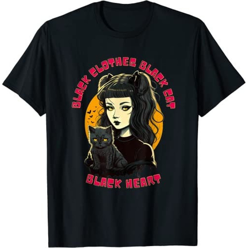 Funny Goth Girl And Cat Quote  T-Shirt, Sweatshirt, Hoodie - 27228.jpg