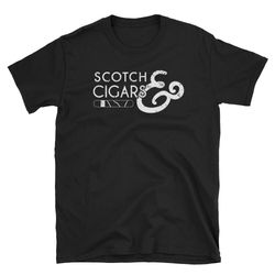 scotch and cigars shirt cigar smoker gift cigar lover shirt