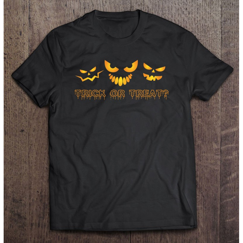 Halloween Pumpkin Face Halloween Trick Or Treat Gift Classic.jpg