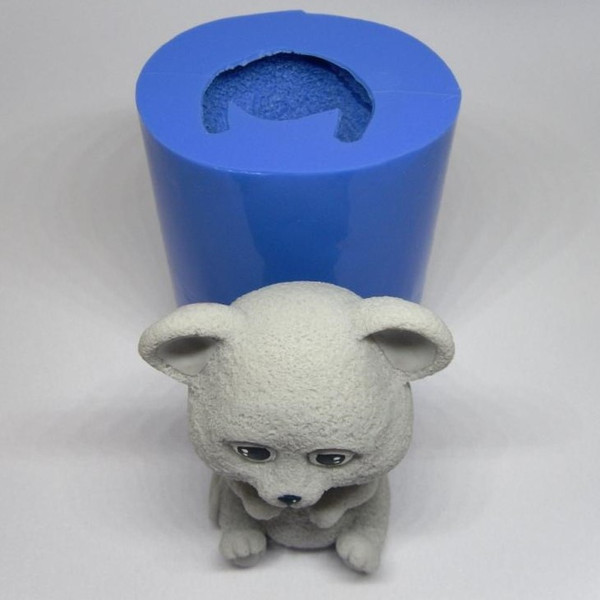 Cute mouse soap and silicone mold