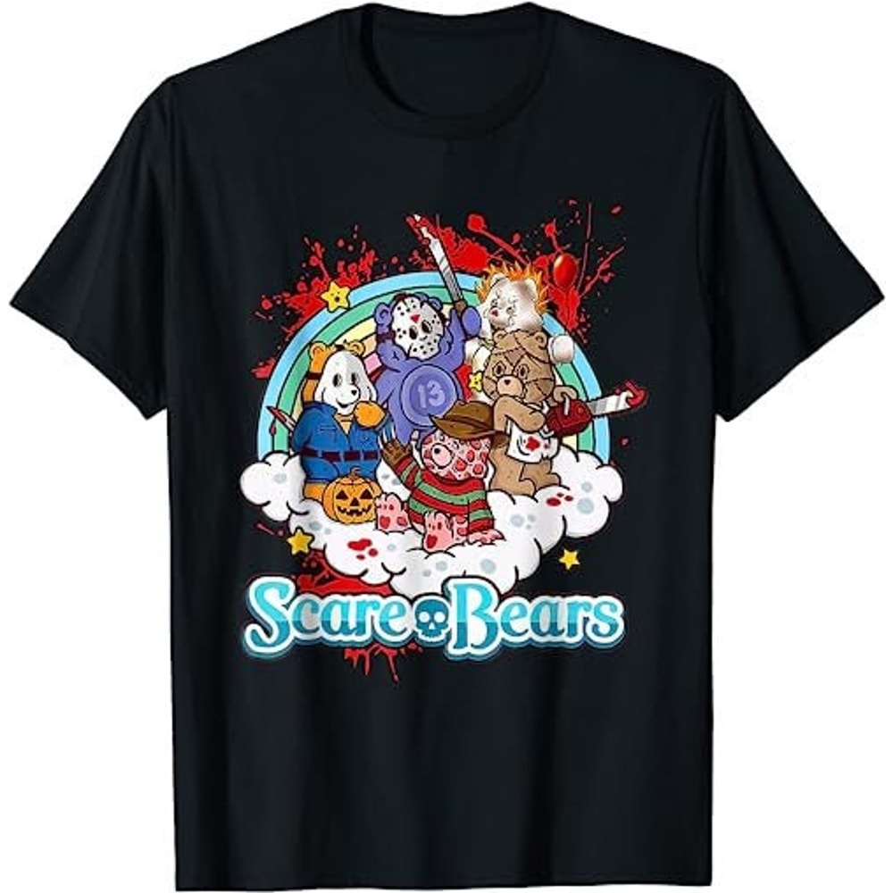 Scare Bears Blood Halloween Horror Villain Characters T-Shirt, Sweatshirt, Hoodie - 25959.jpg