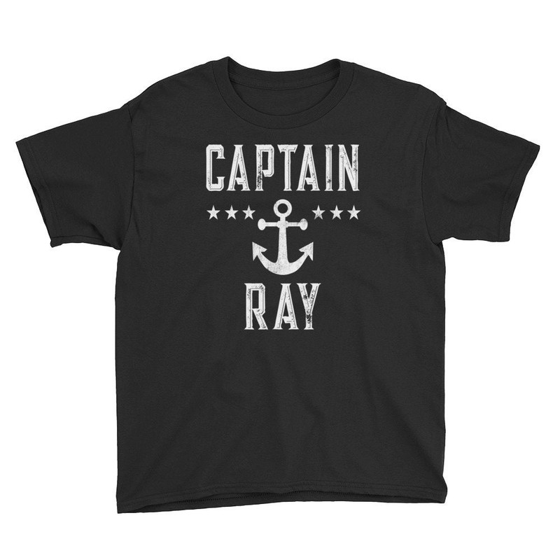 Kids Personalized Boating Shirt Boating Gift Customized Captain TShirt Boys or Girls Nautical T-Shirt.jpg