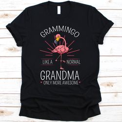 grammingo like a normal grandma only more awesome, flamingo party, pink flamingo, flamingo lover, flamingo, grandmother